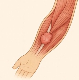 Sarcoma sinovial fotos - representação visual